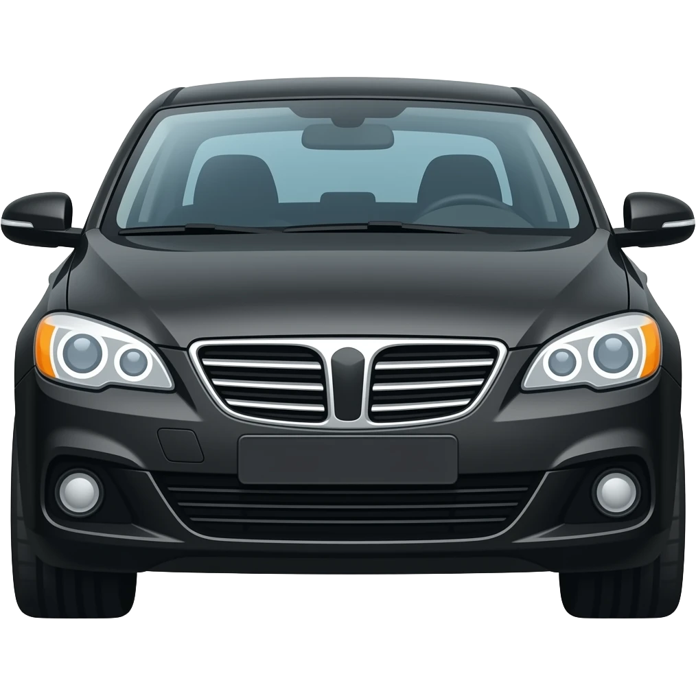 Black car emoji