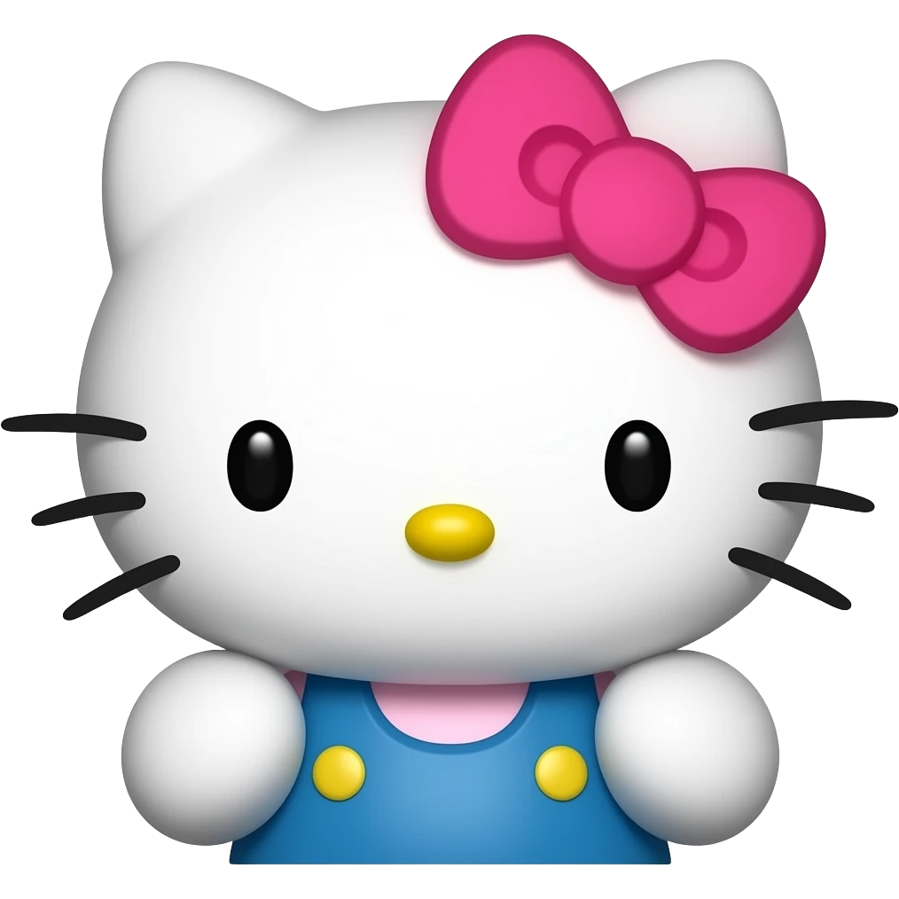 Hello kitty emoji