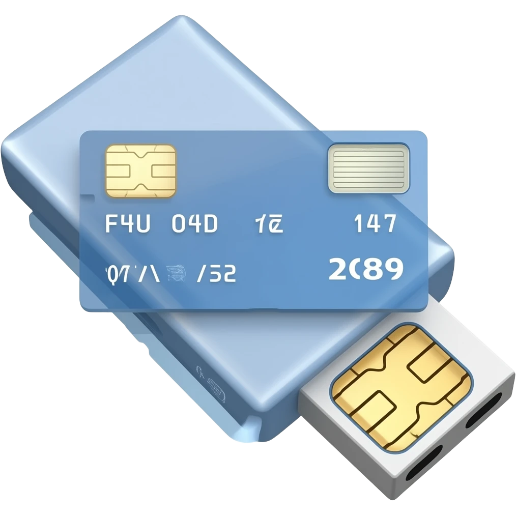 Card reader emoji