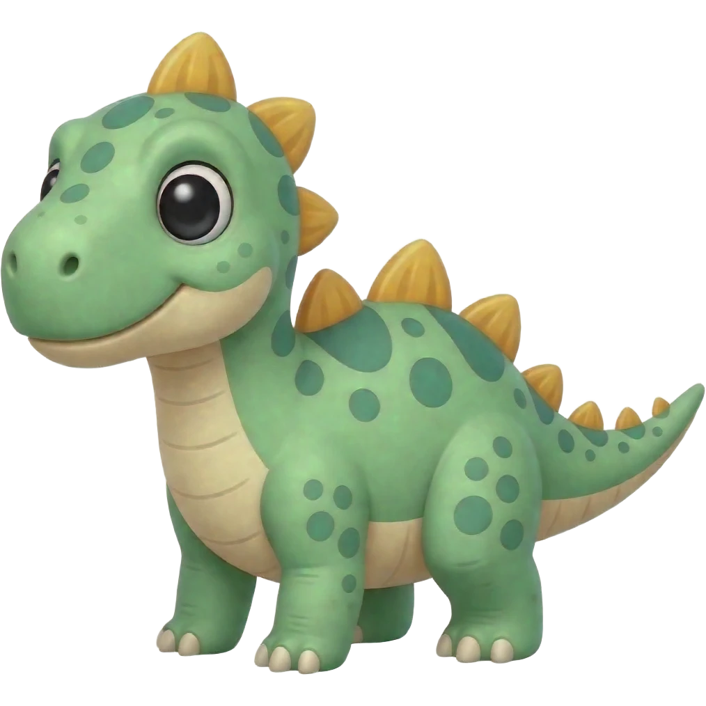 Cute Tricolosaurus emoji