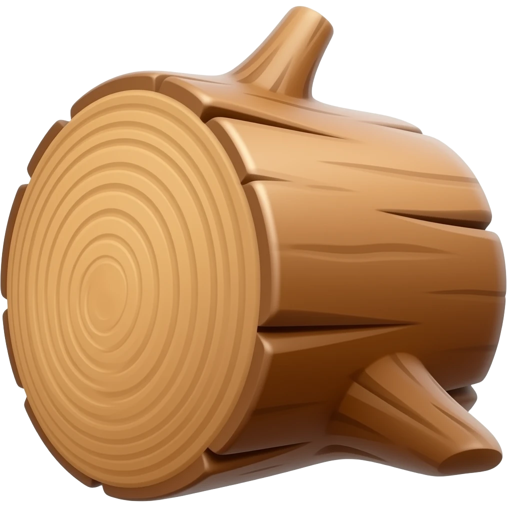 Log emoji