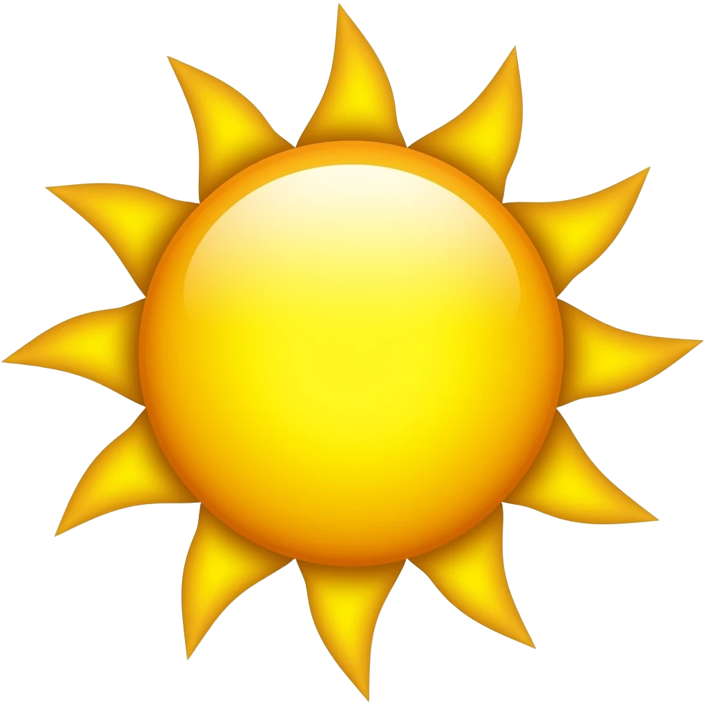 ☀️ emoji