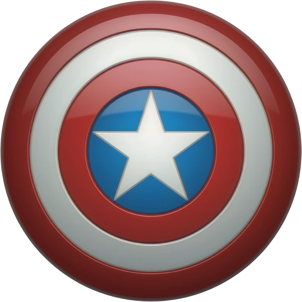 Captain America shield emoji emoji