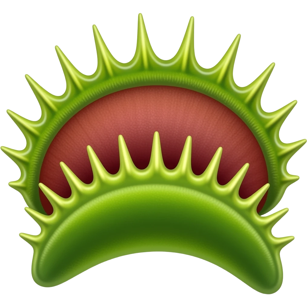 Venus flytrap emoji