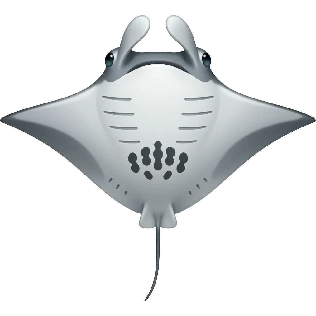 Manta ray emoji