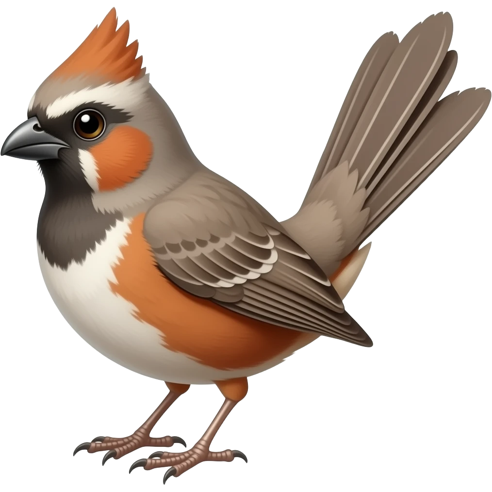 California towhee emoji