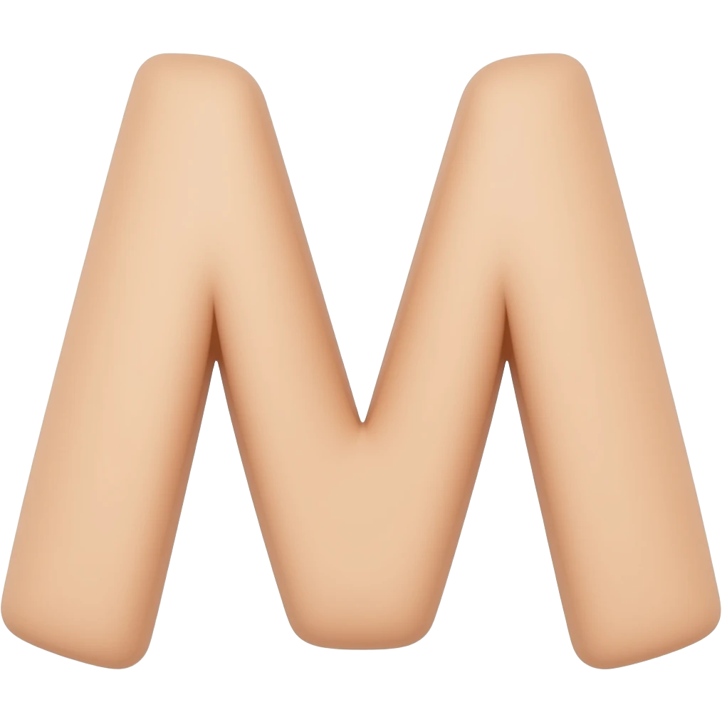 hand in the shape of the letter M emoji