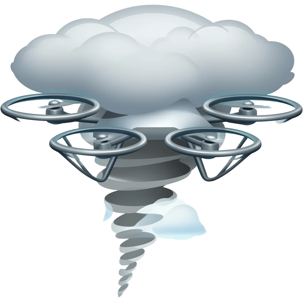 Tornado interceptor emoji