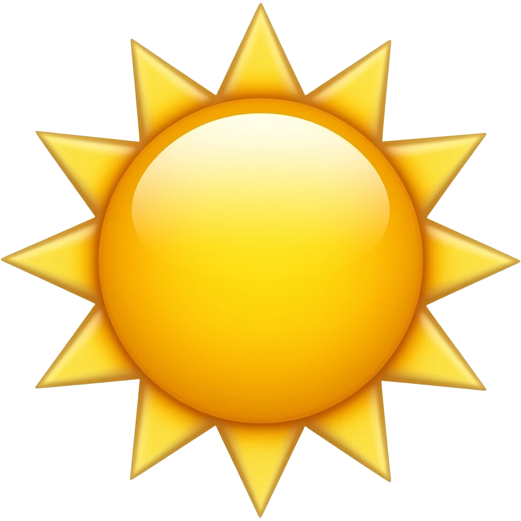sun emoji