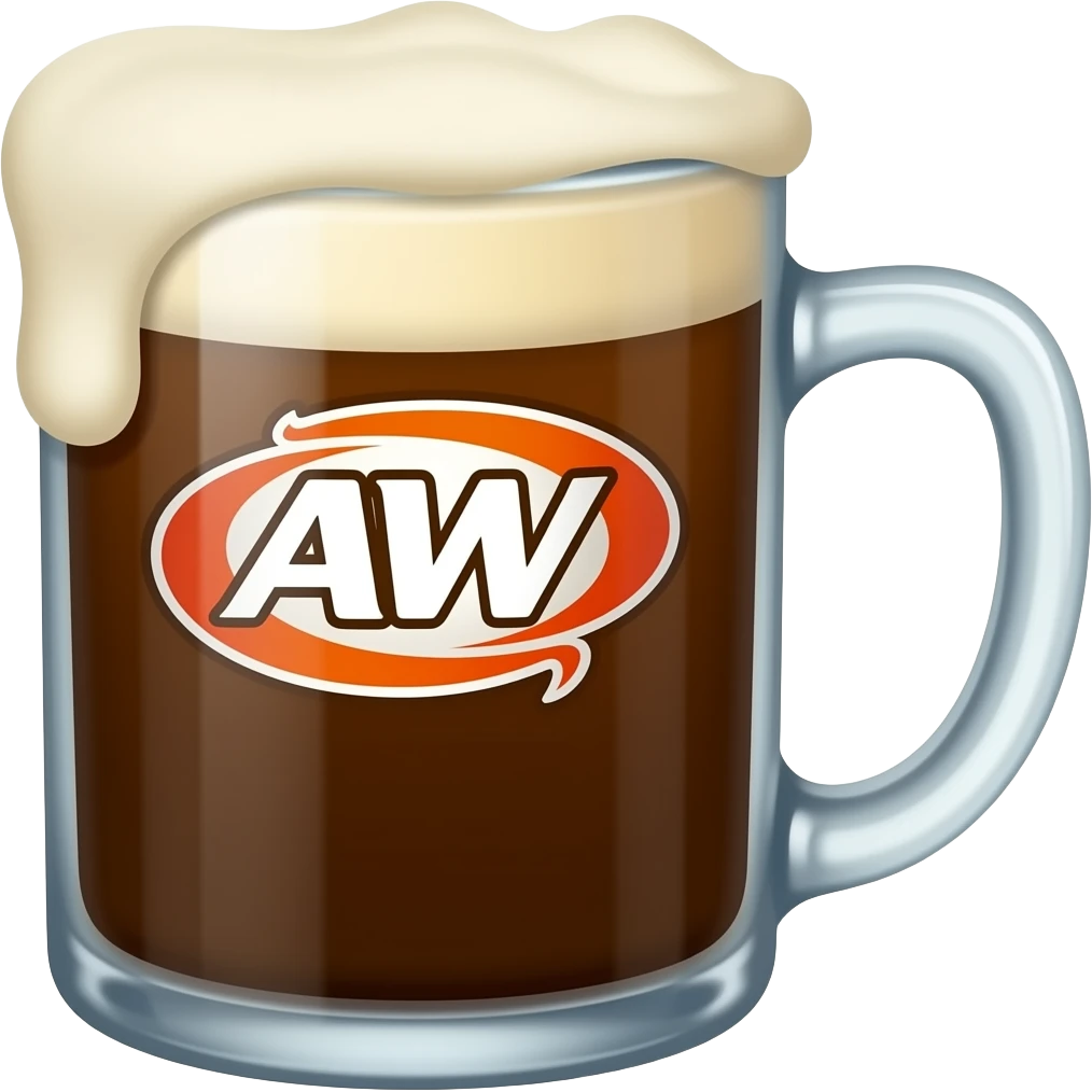 A&W Rootbeer Mug emoji