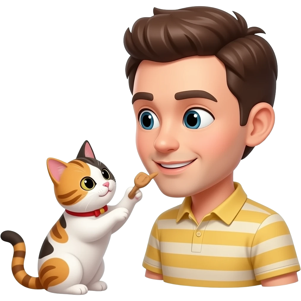 Feed kitty emoji