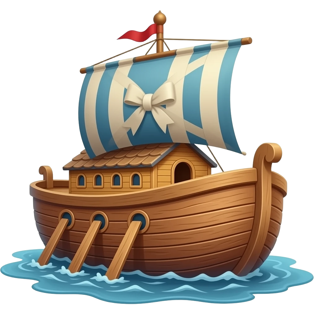Noah's Ark dramatic emoji