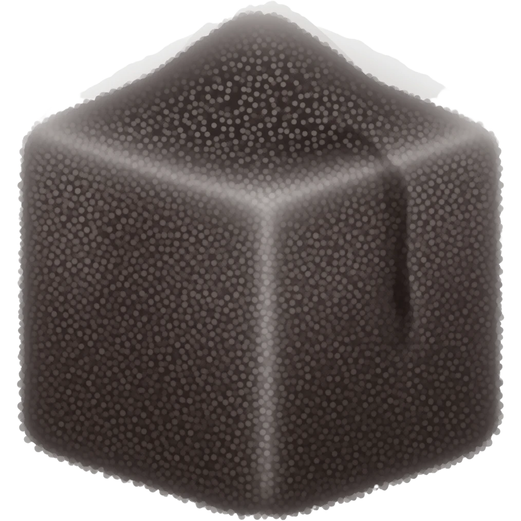 black sugar emoji