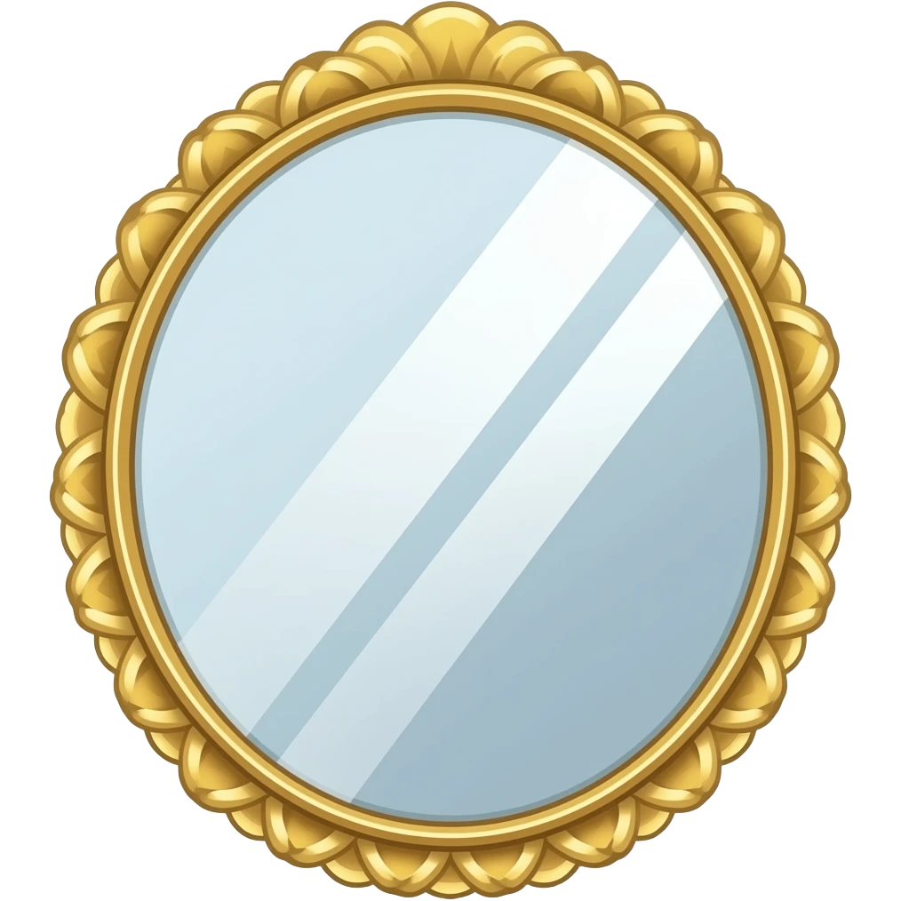 Mirror emoji