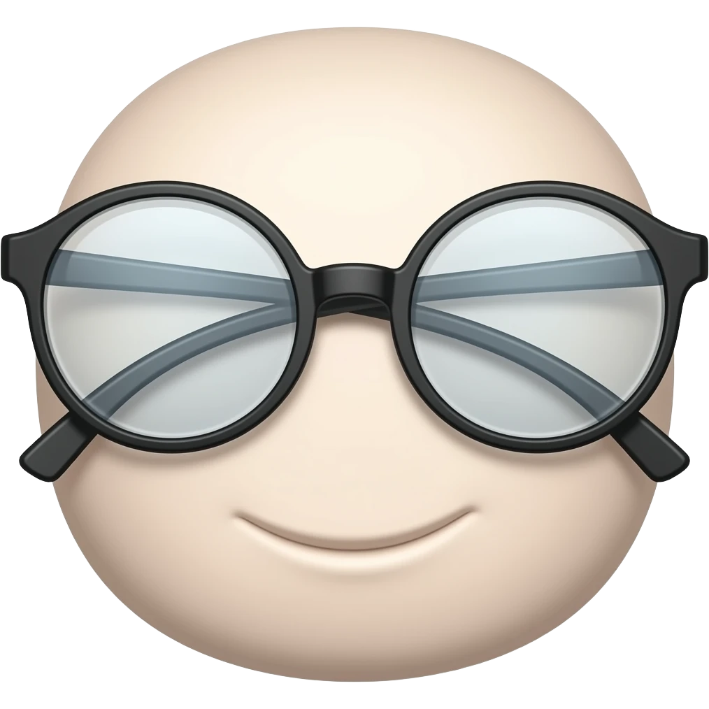 Glasses emoji