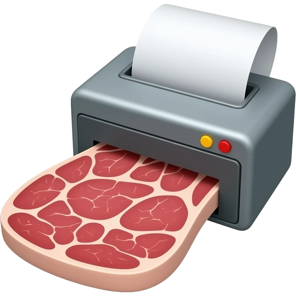 meat printer emoji
