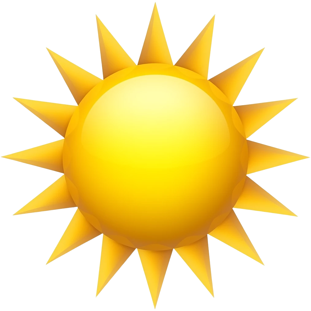 sun emoji