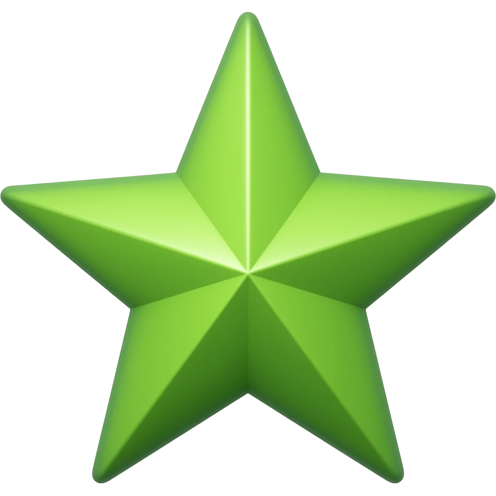 green star emoji