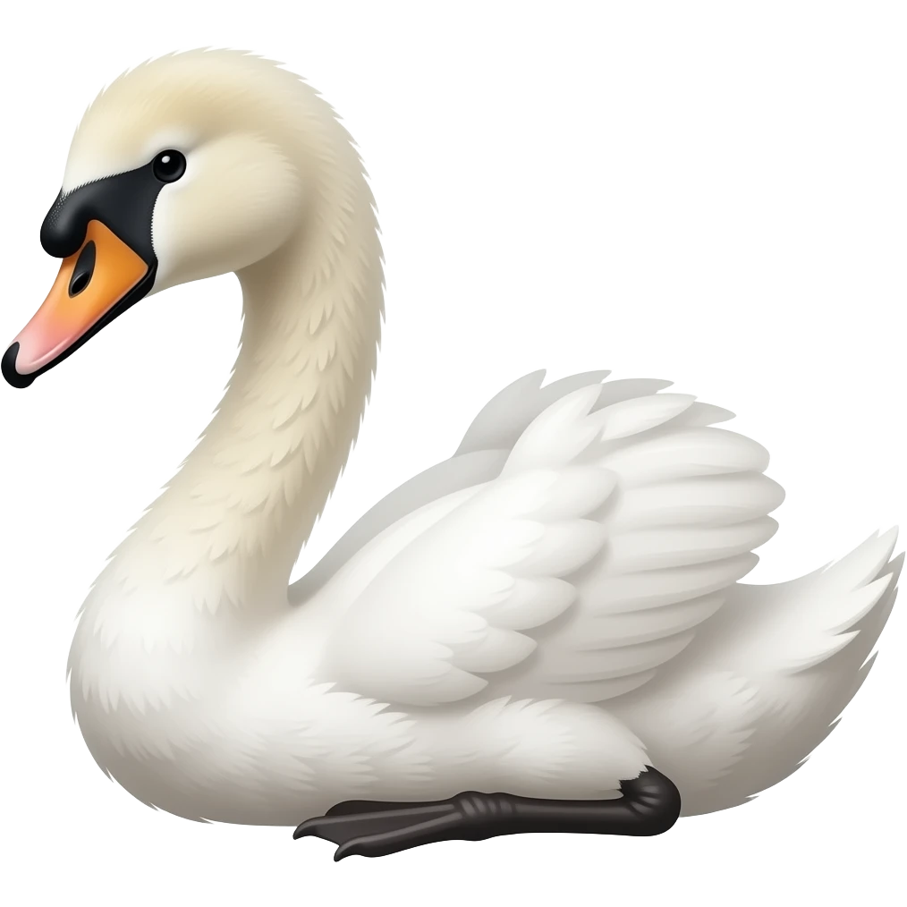 Baby swan emoji