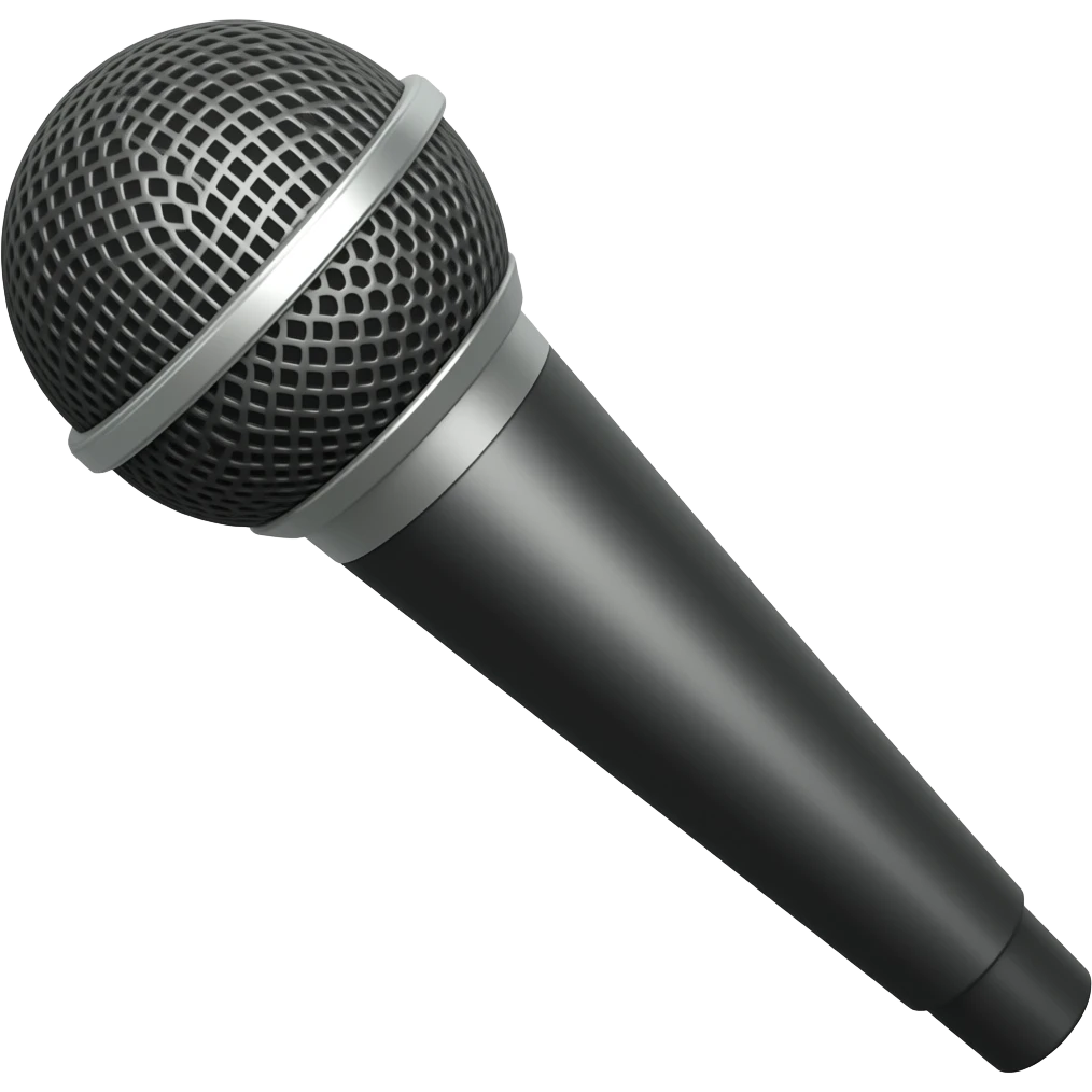 microphone emoji