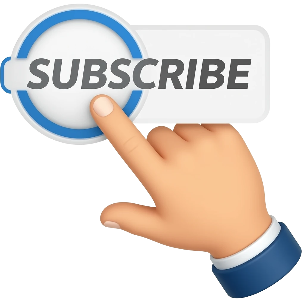 holding subscribe button emoji