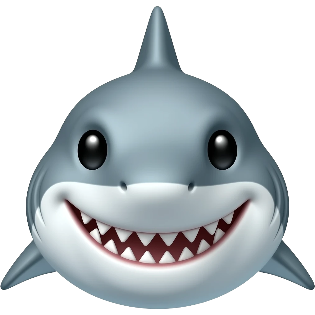 shark face emoji