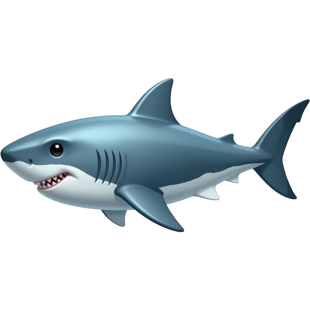 shark hungry emoji