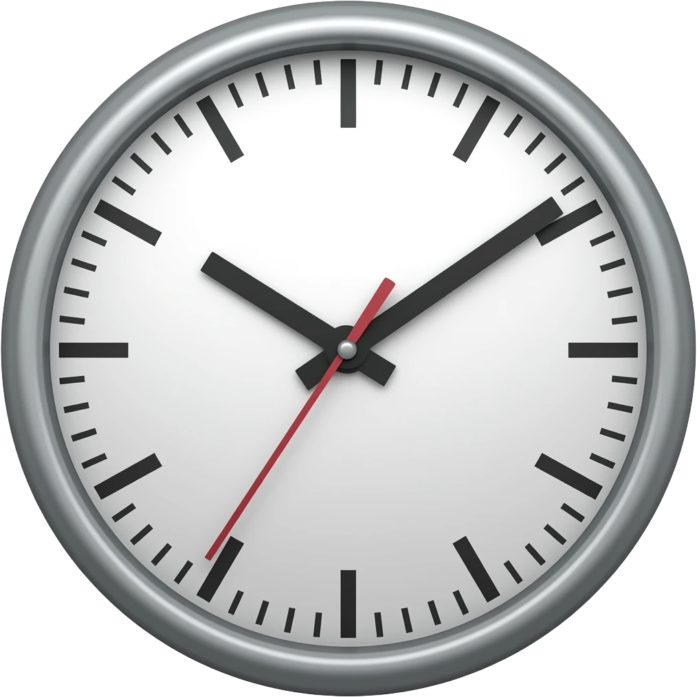 CLOCK emoji
