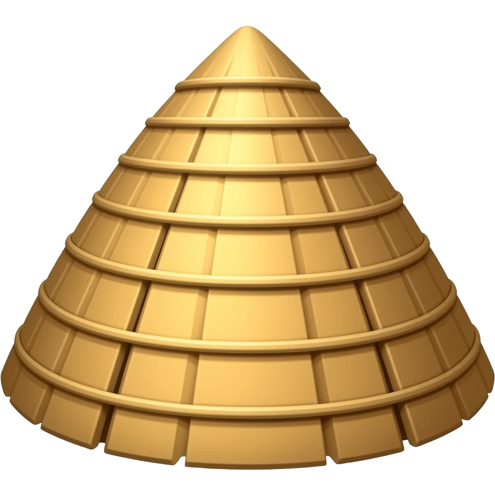 Chinese kasa hat emoji