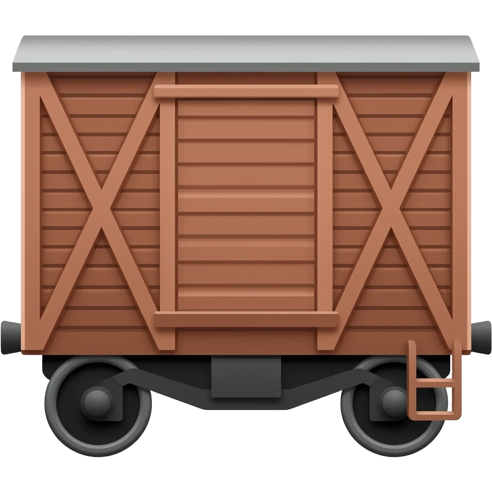 Train wagons emoji