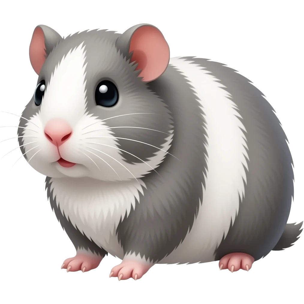 guinea pigyes gray emoji