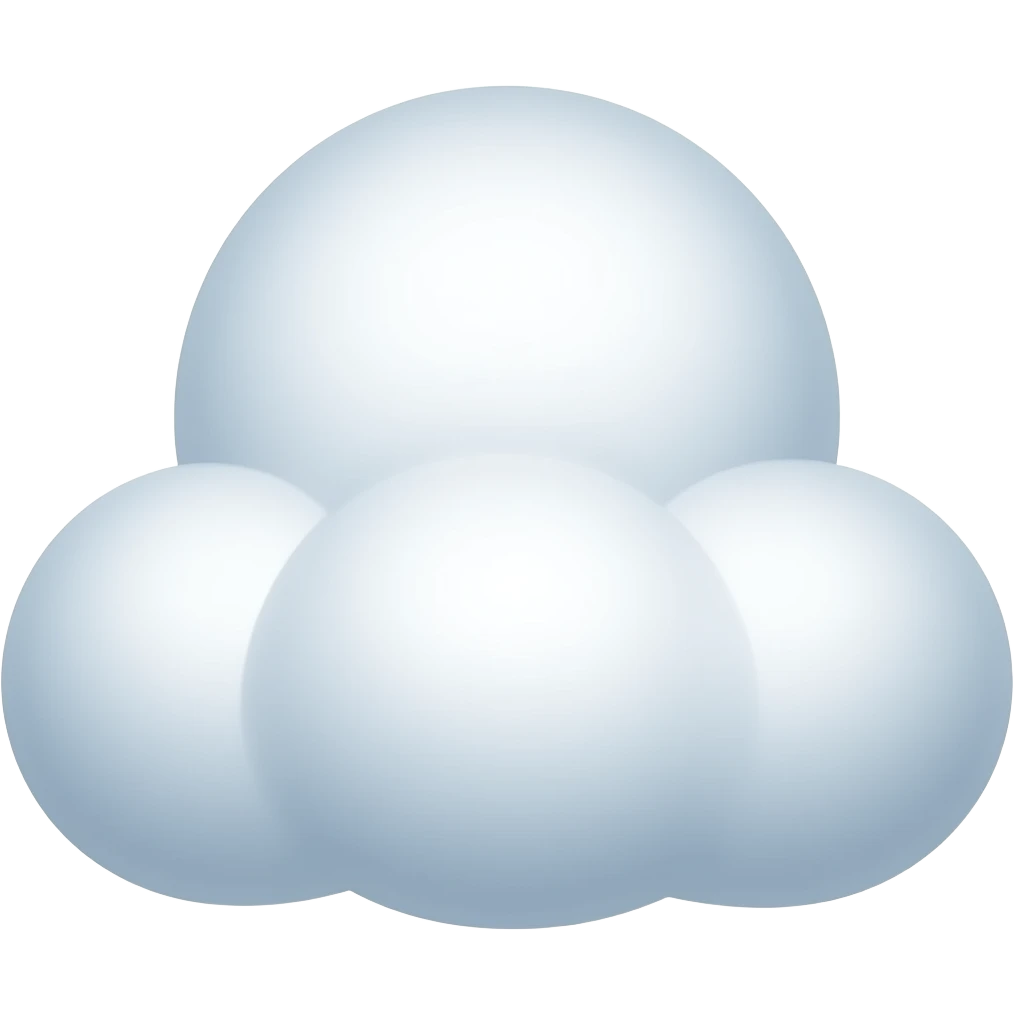 Cloud emoji