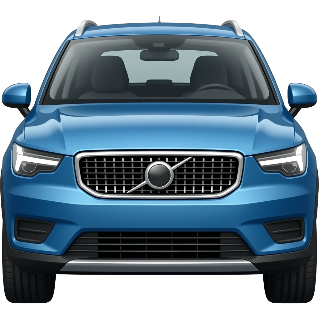 Volvo xc40 blue emoji