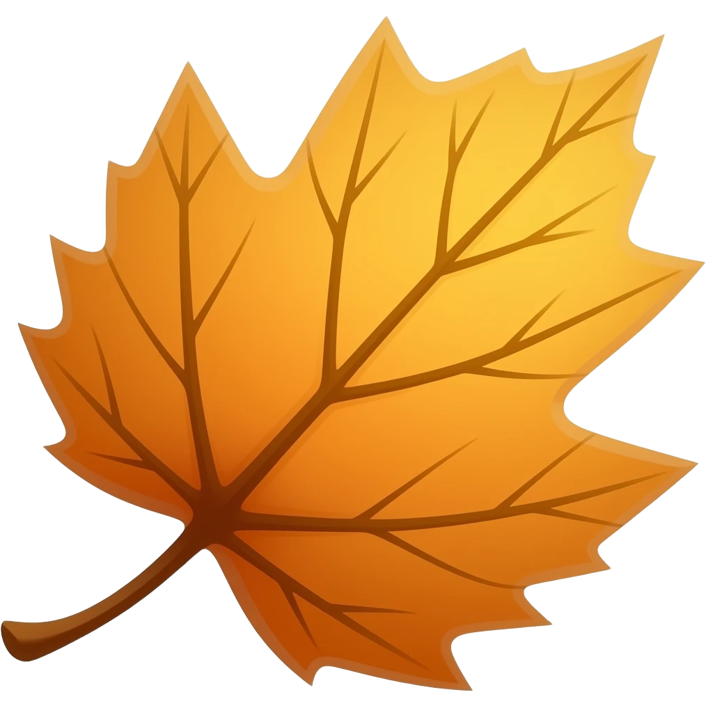 fall leaves emoji