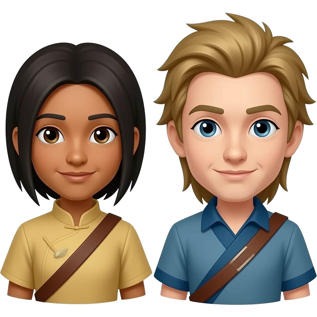 AANG AND ZUKO emoji