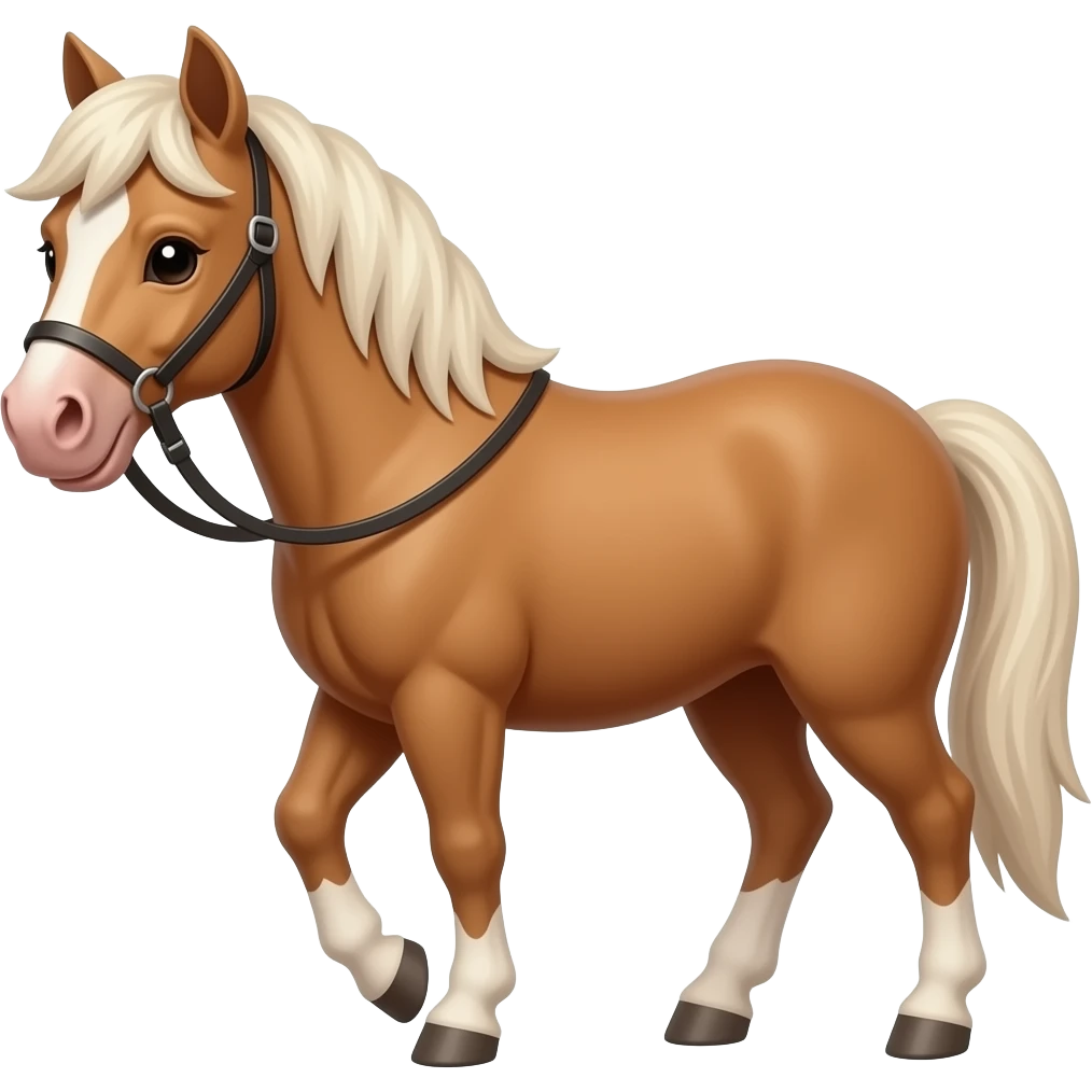 pony trekking emoji