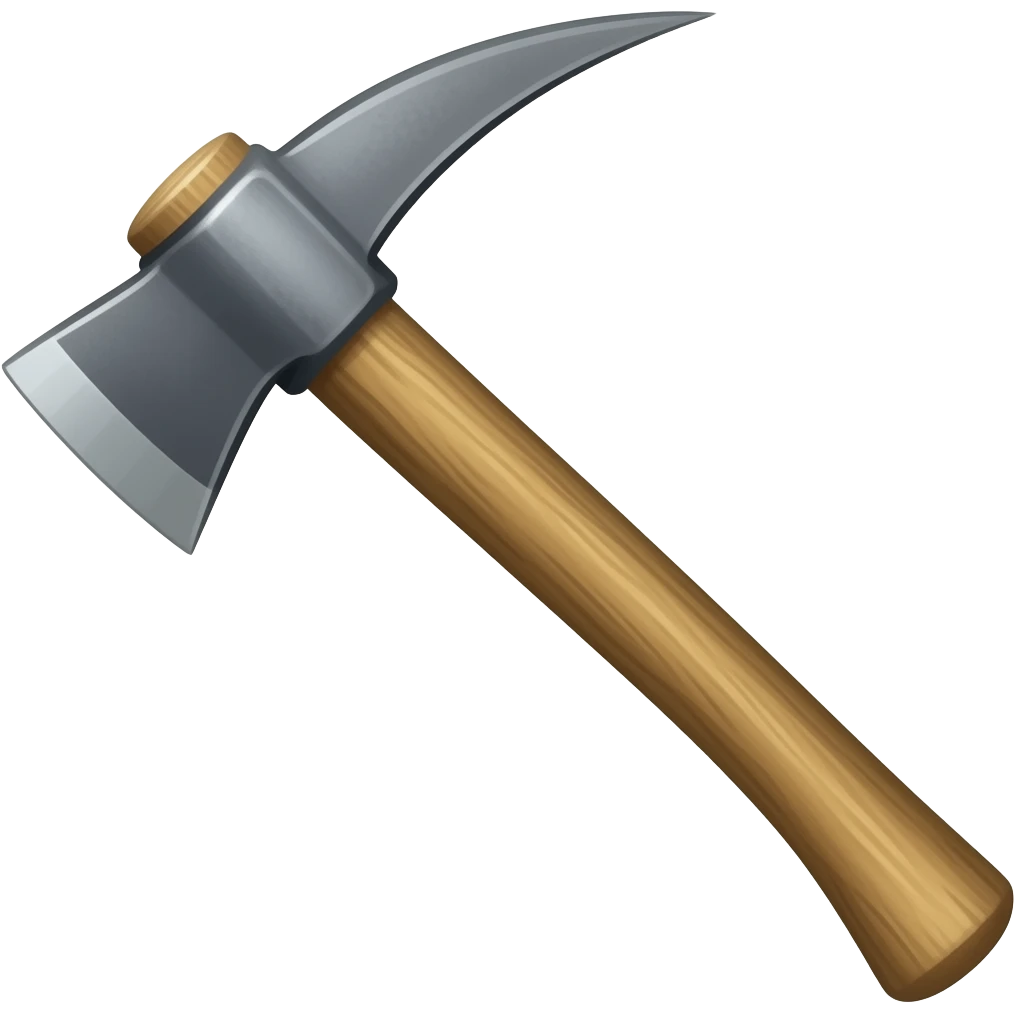 Pickaxe emoji