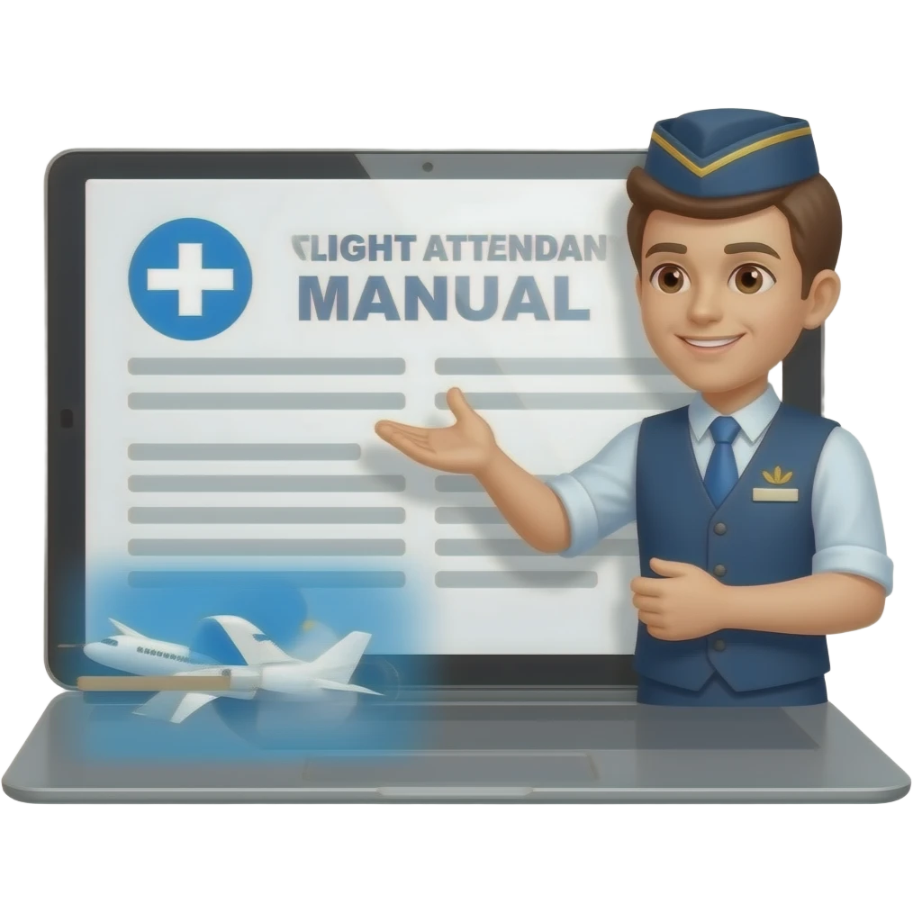ipad flight attendant manual emoji