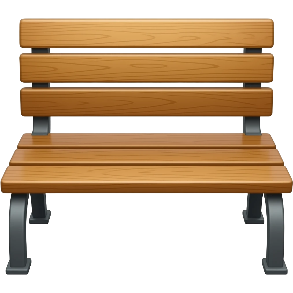 Chair bench emoji