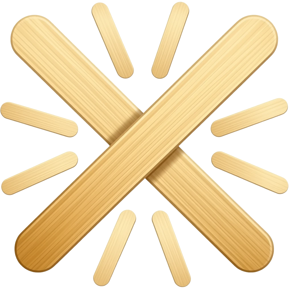 popsicle sticks emoji