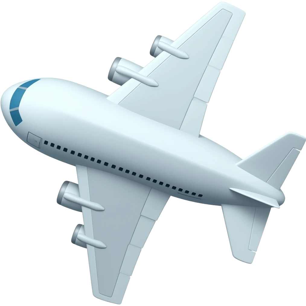 + Airplane emoji