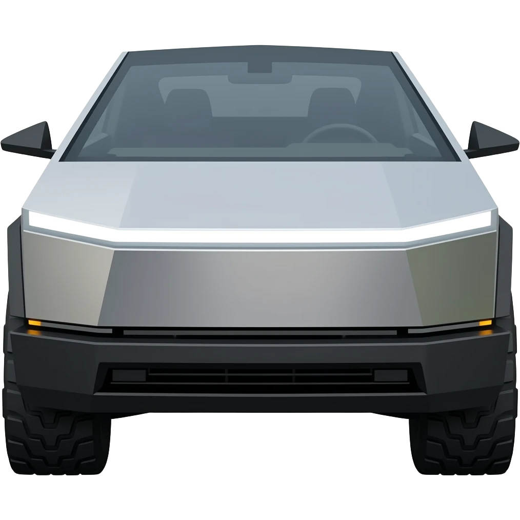 Tesla Cybertruck emoji