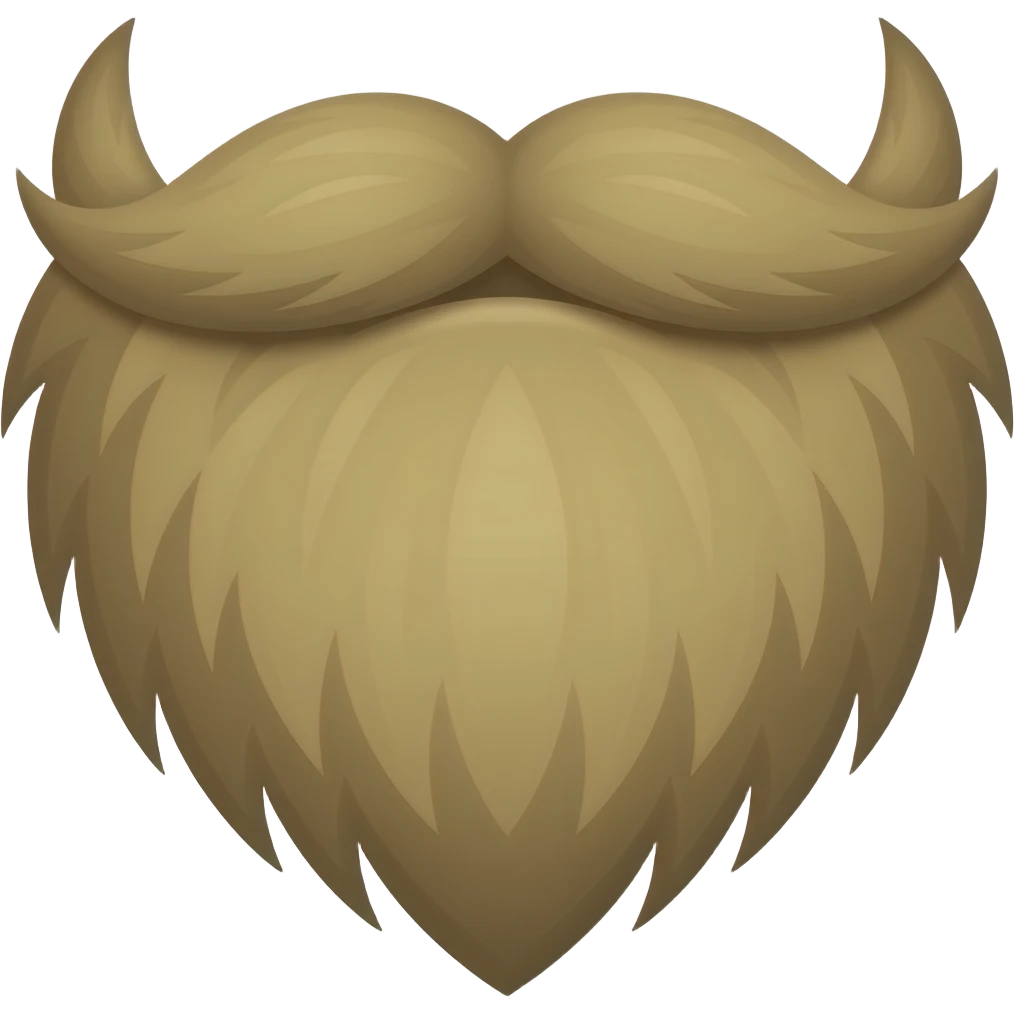ZZ top beard emoji