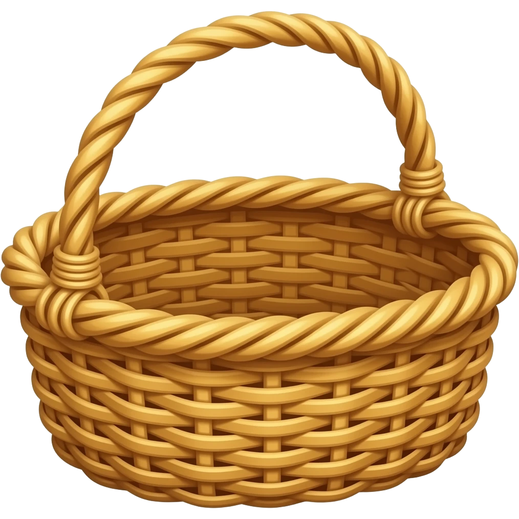 Wicker Basket emoji