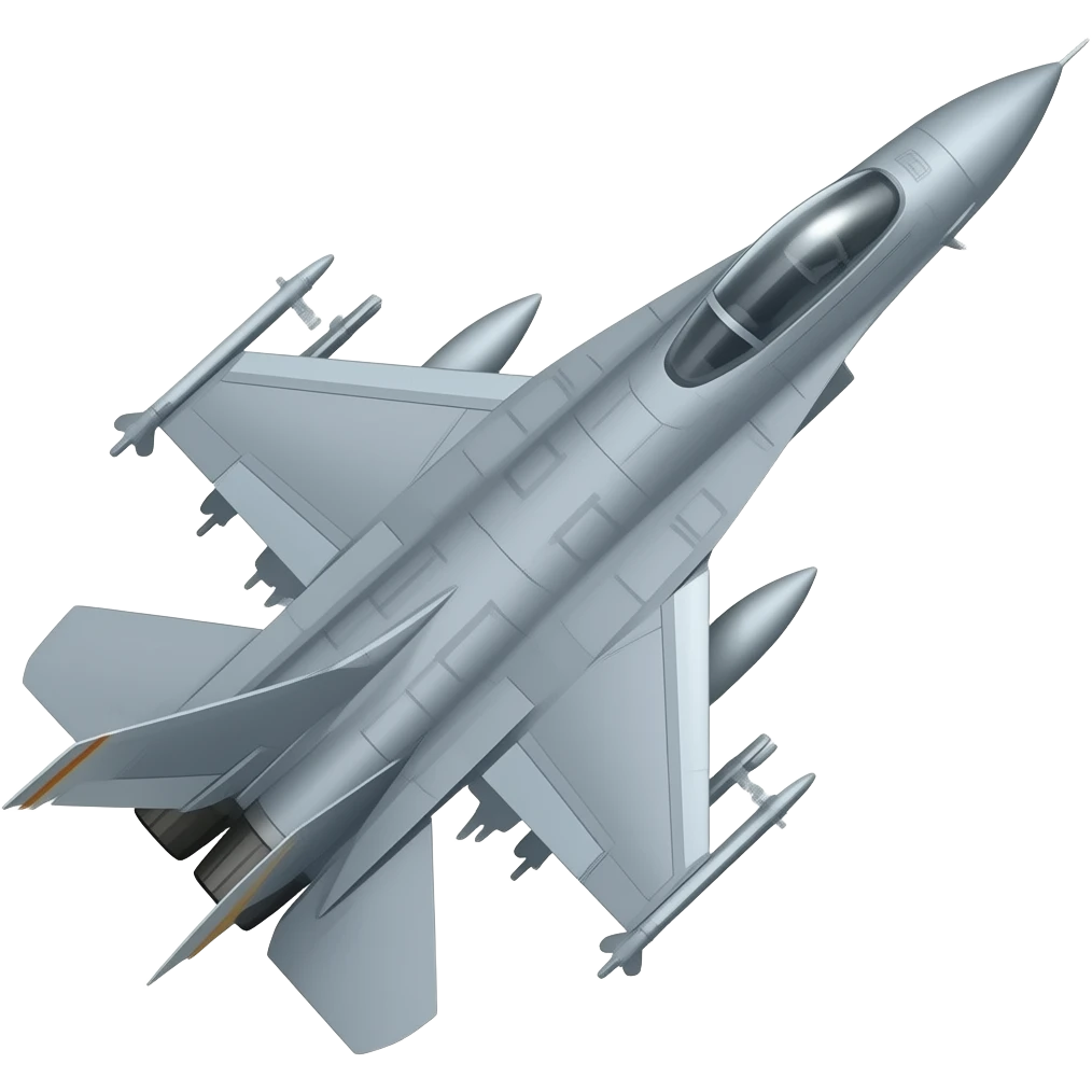 Fighter jet emoji