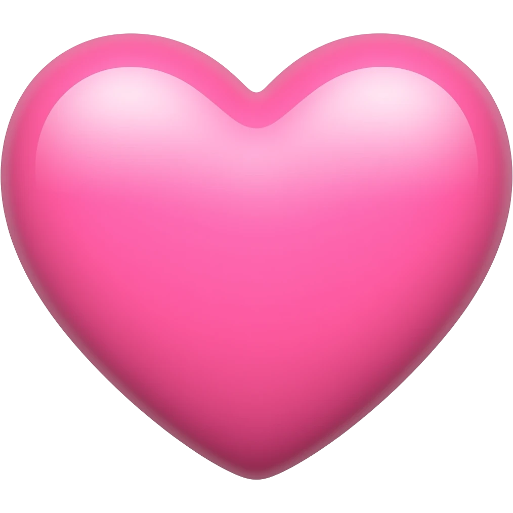 Heart PINK emoji