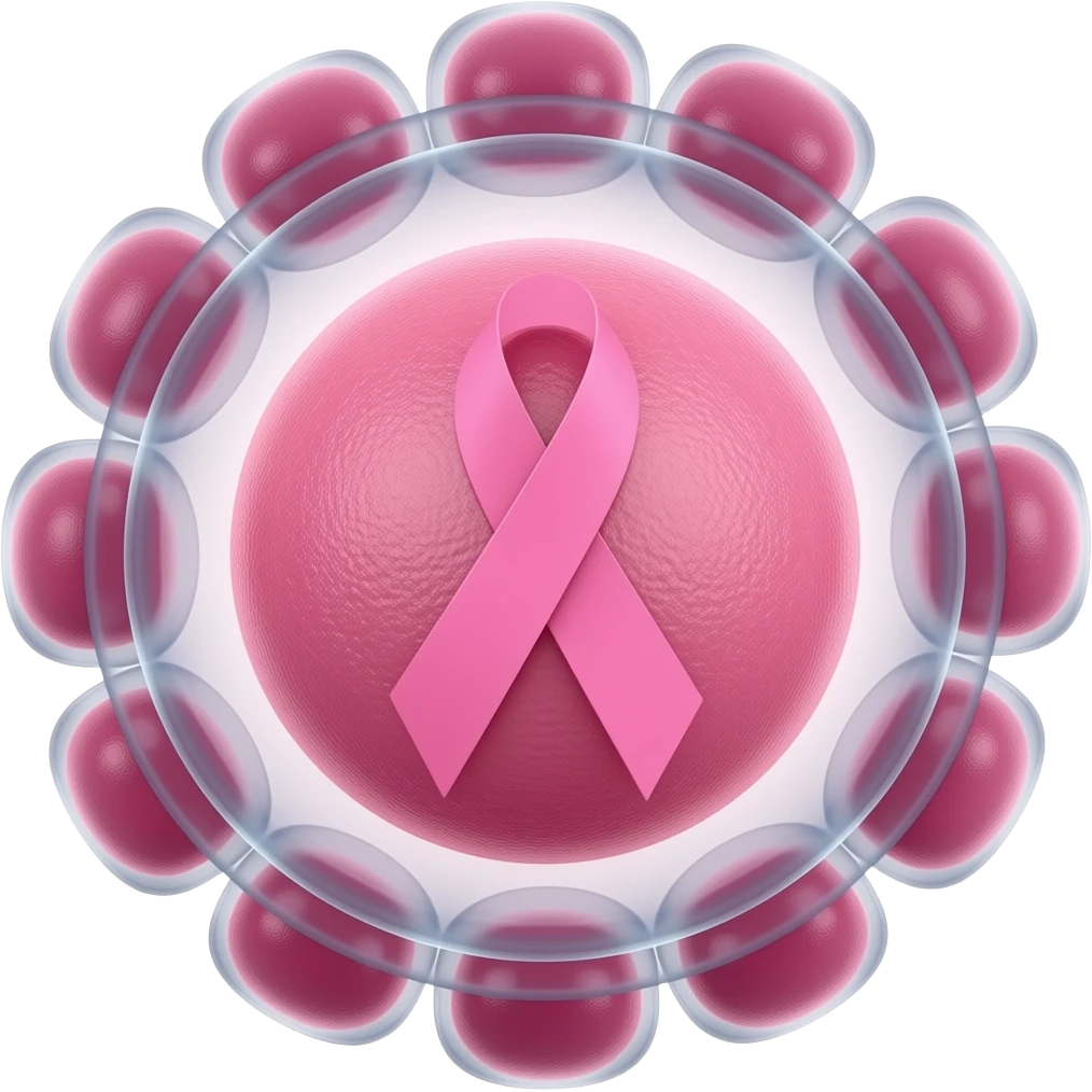 Breast cancer emoji