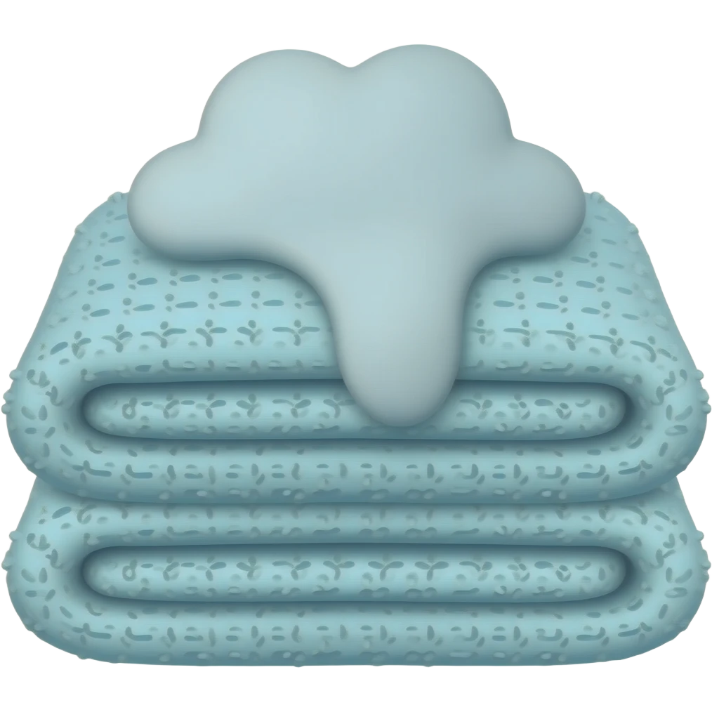 Spa ice towel emoji