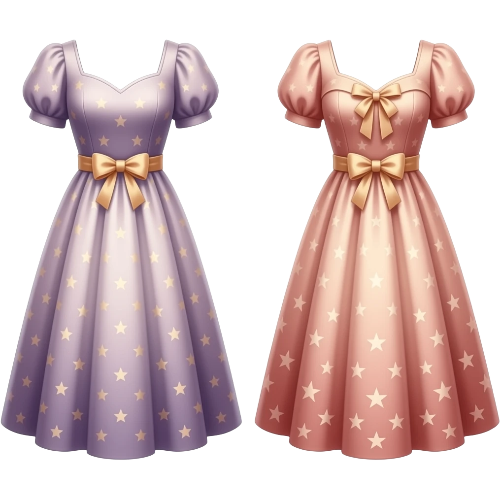 Vestidos de feliz nuevo Años emoji