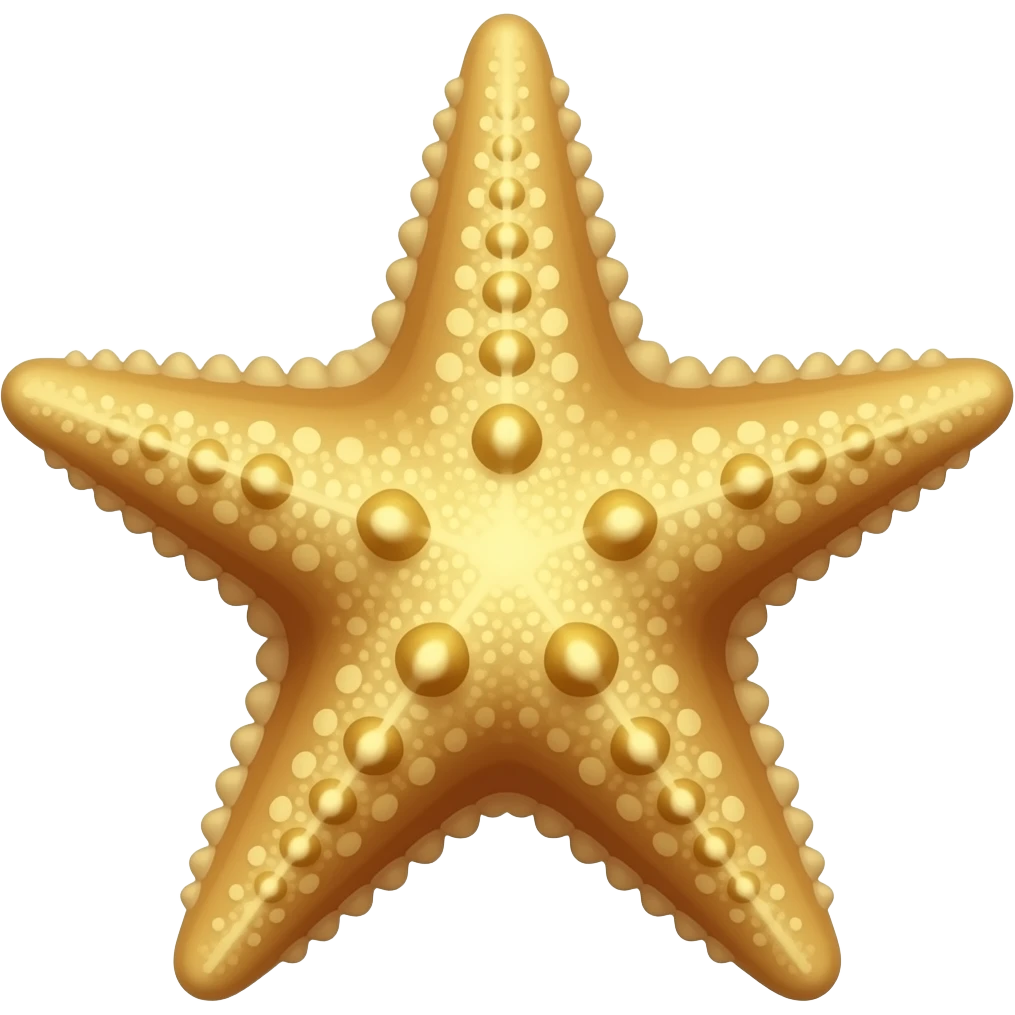 Sea star emoji